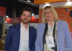 Daan Busscher with Export Partner and Debbie Tartarin with Yuverta
